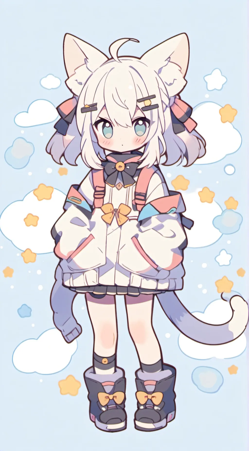 ai character: nya background