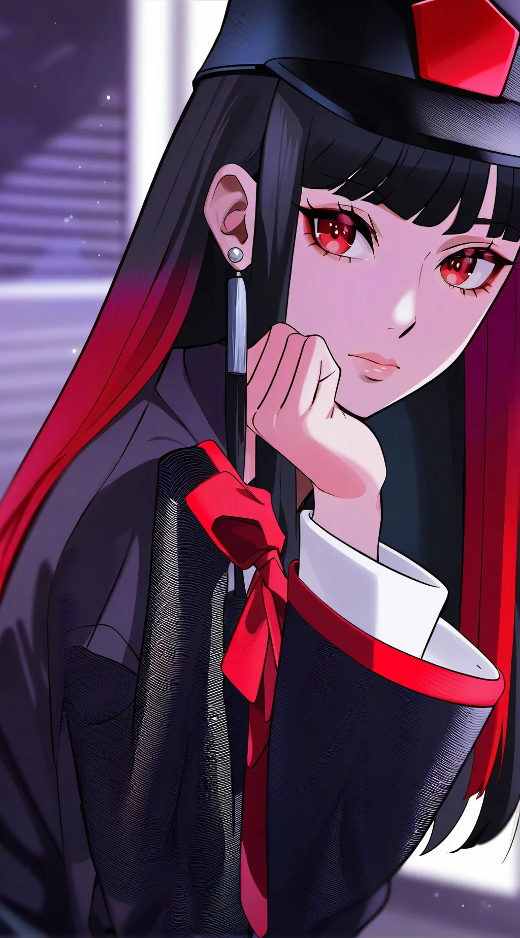 ai character: ANA GABRIELA background
