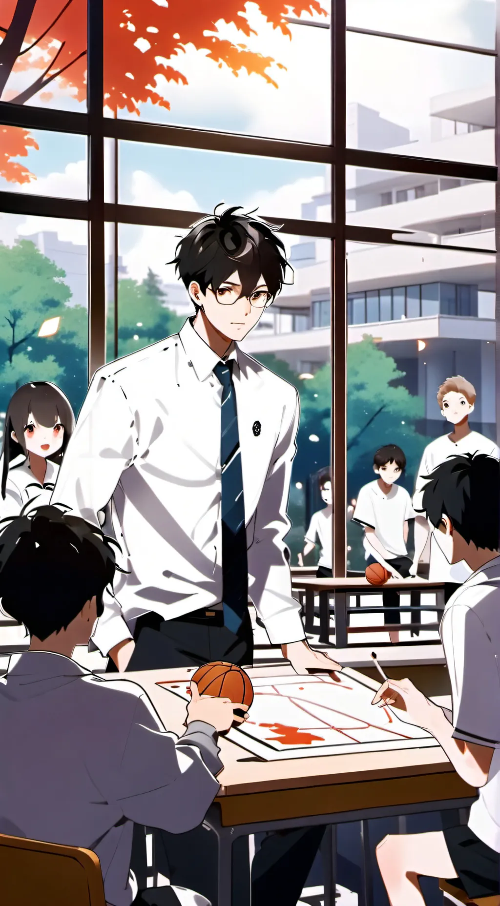 ai character: ★ DW SCHOOL ★ background