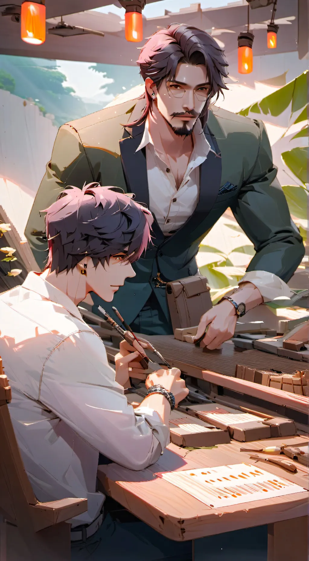 ai character: ??  background