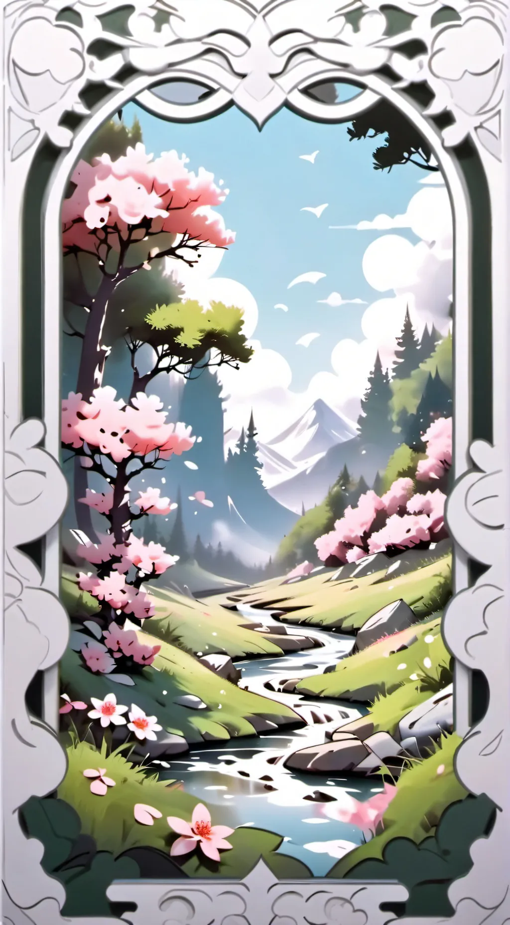 ai character: Familia soñada background