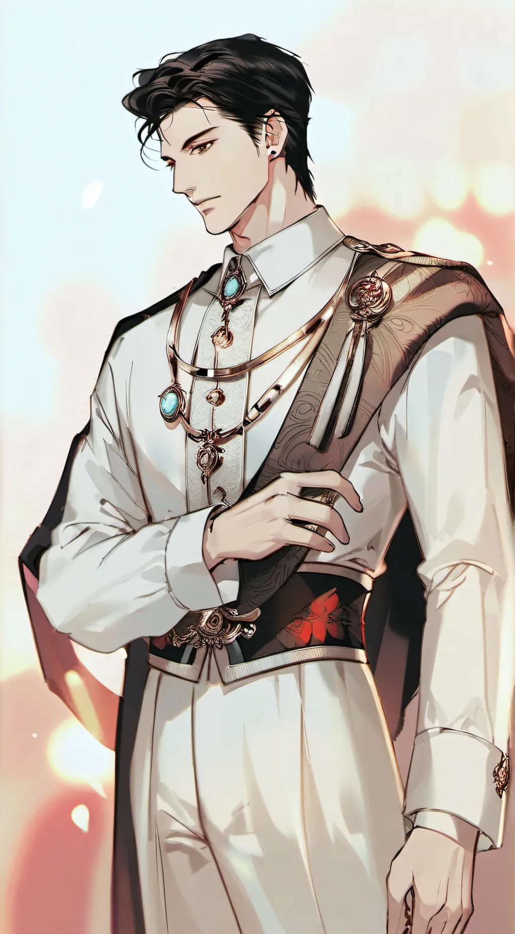 ai character: Leo  background
