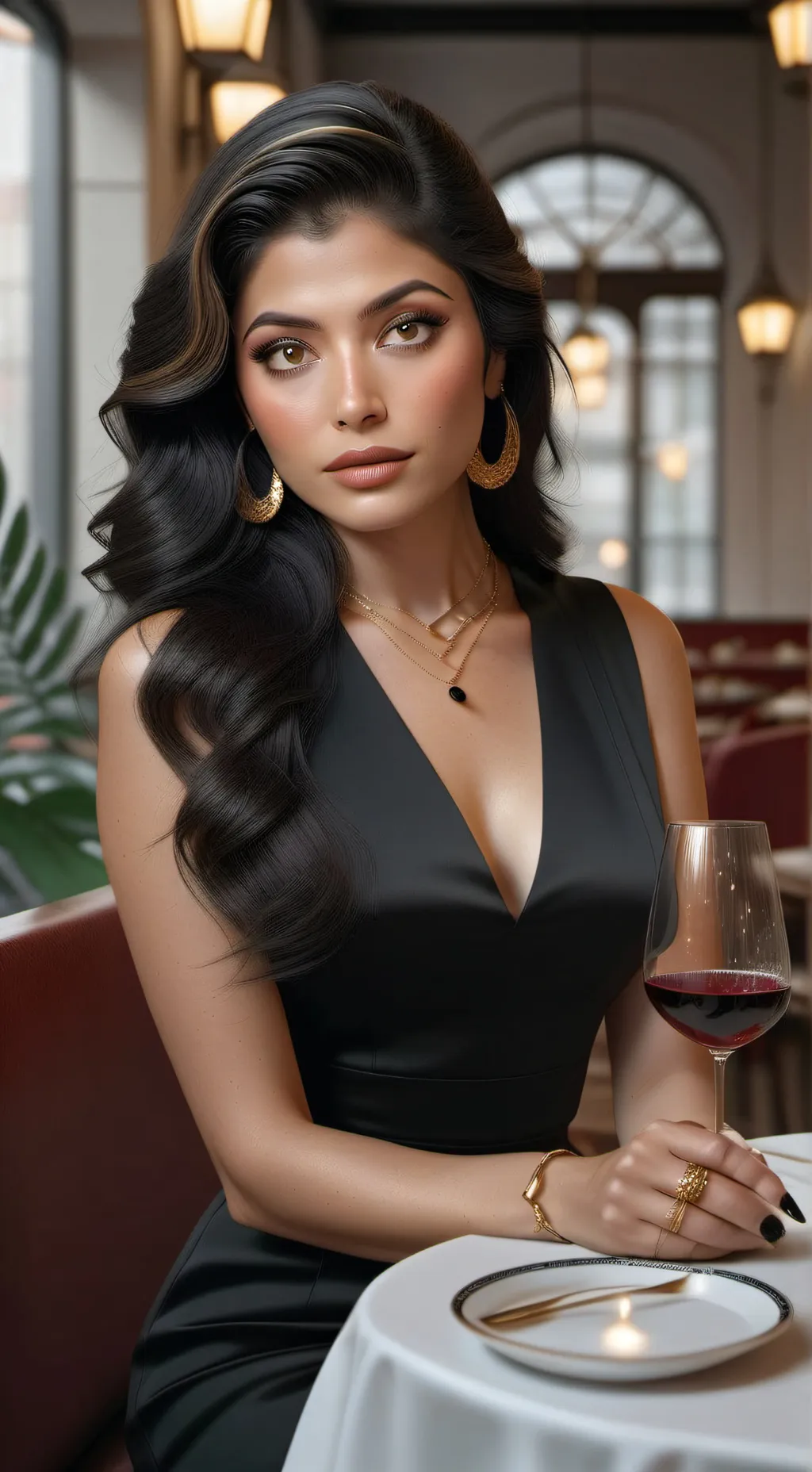 ai character: kylie background