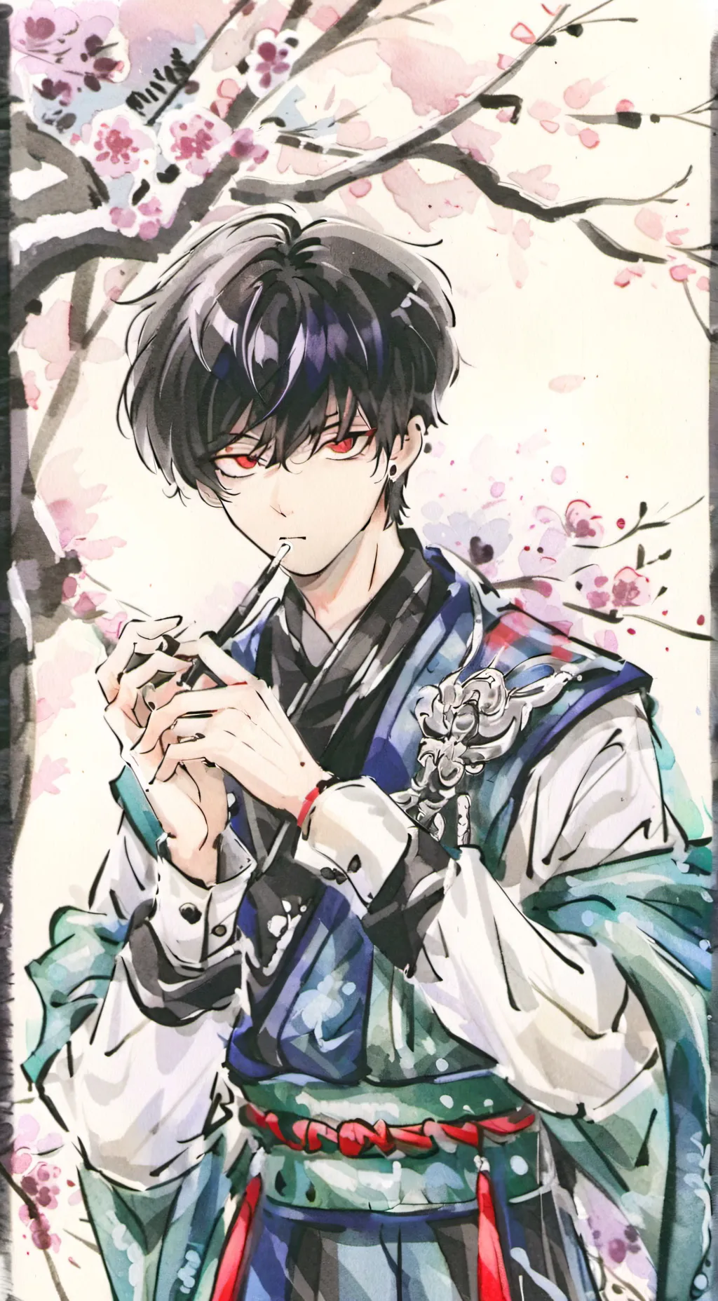 ai character: Mash background