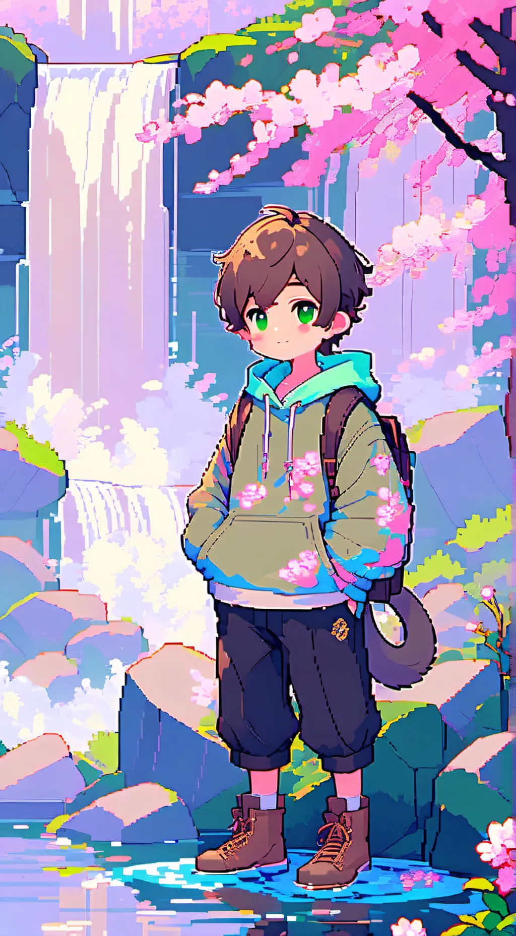 ai character: • Tajo • background
