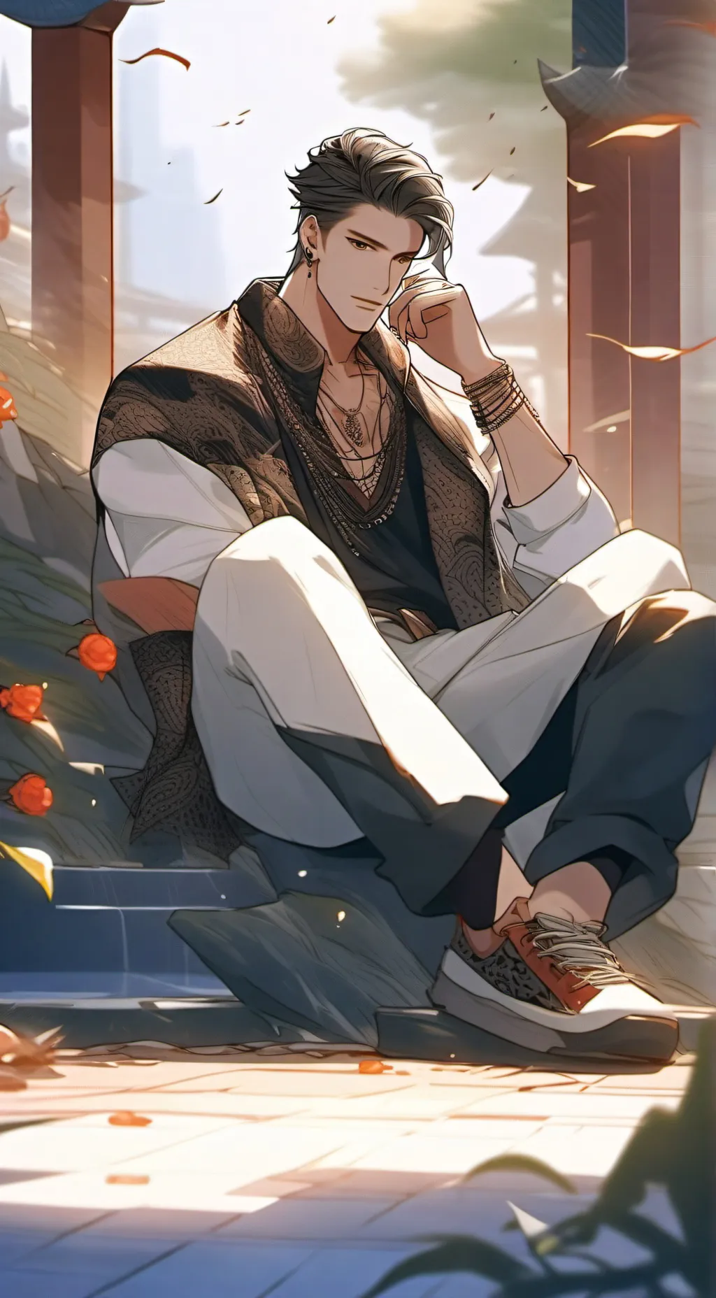 ai character: Friendly background