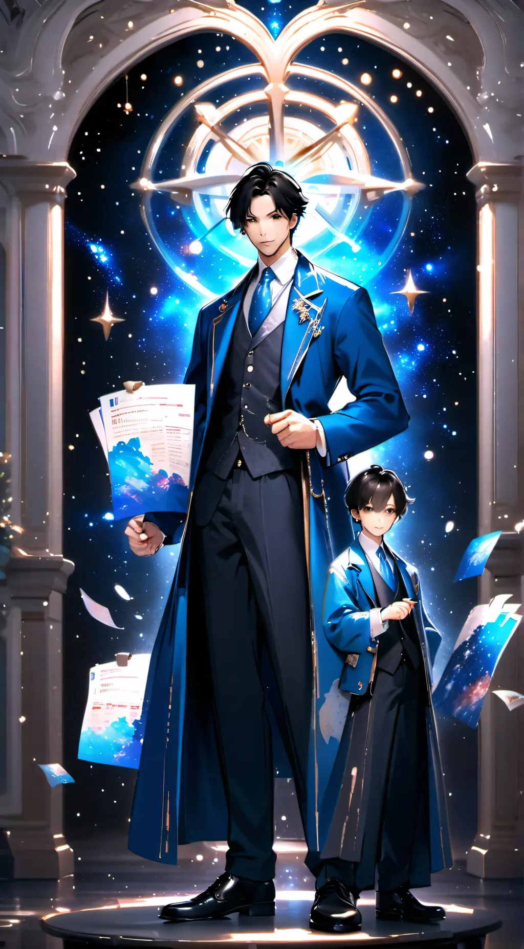 ai character: vampiano background