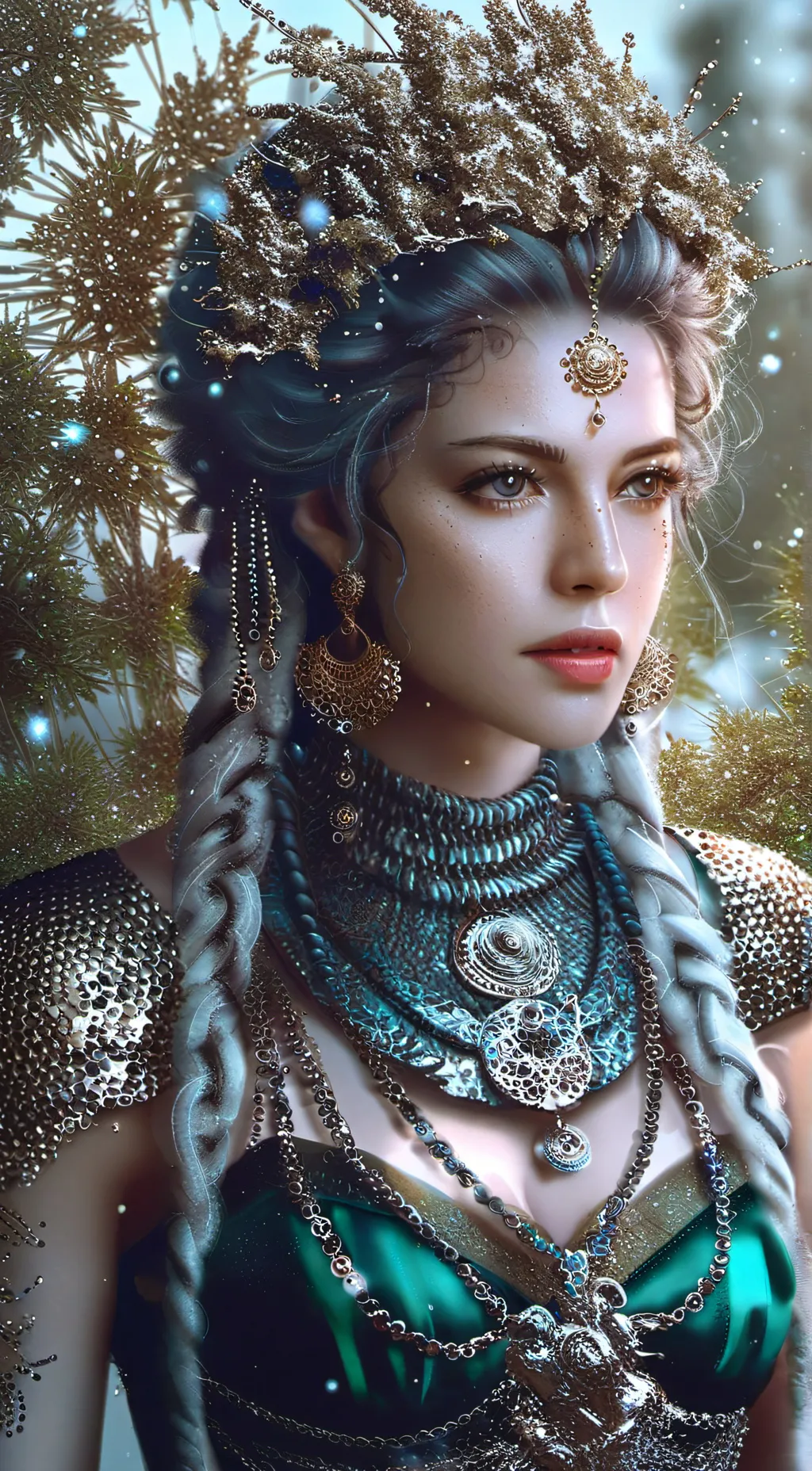 ai character: MS angel background