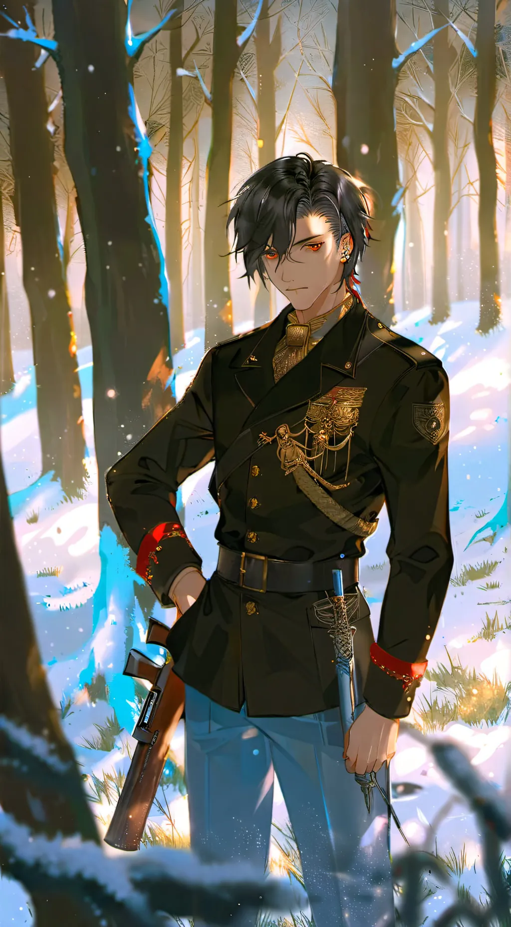 ai character: Hybrid war background