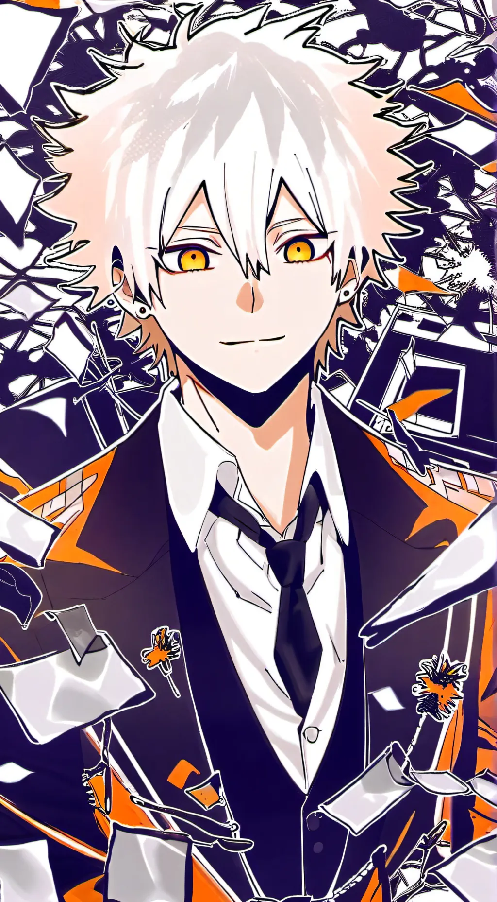 ai character: Bakugo's accident! background