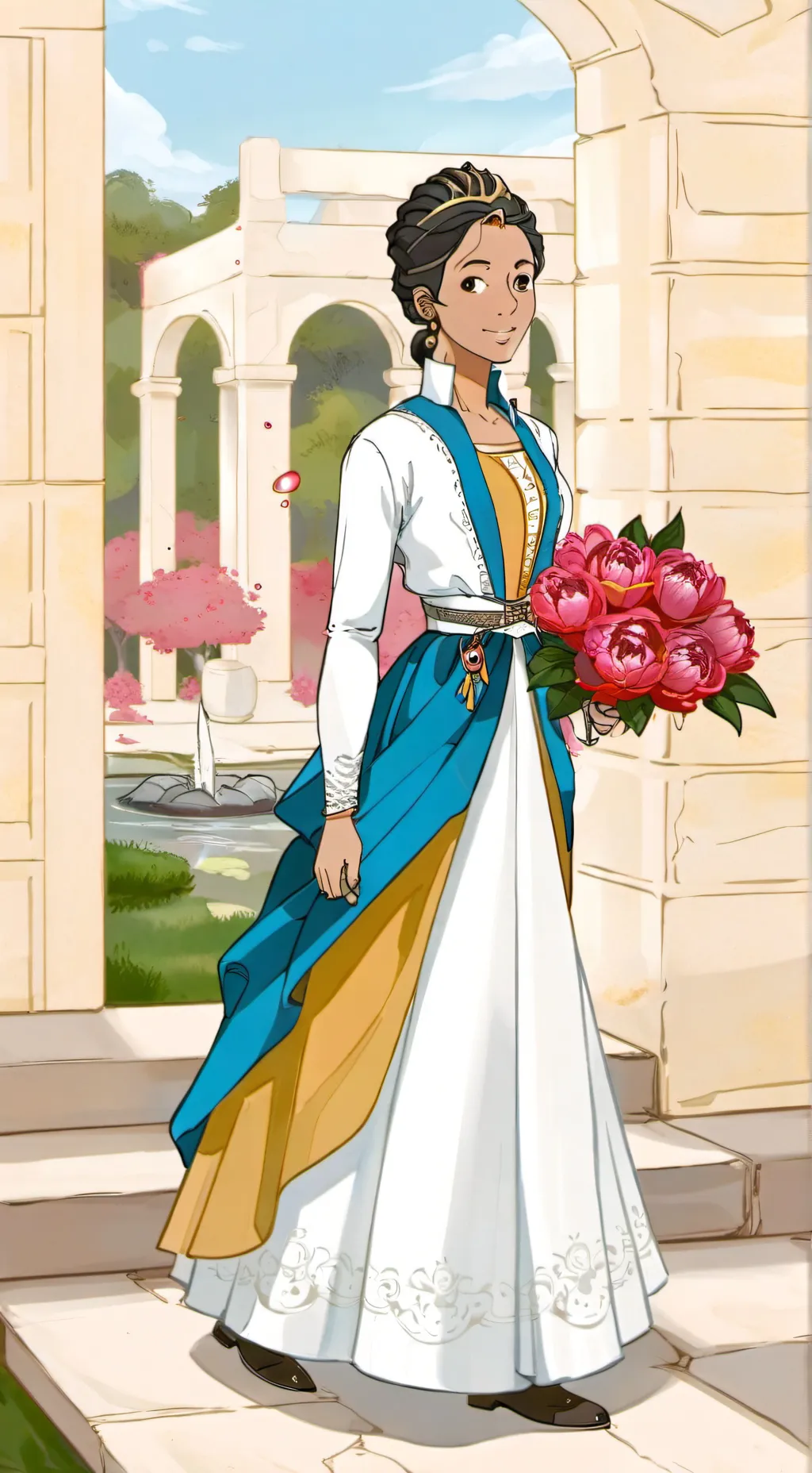 ai character: Tu amix background