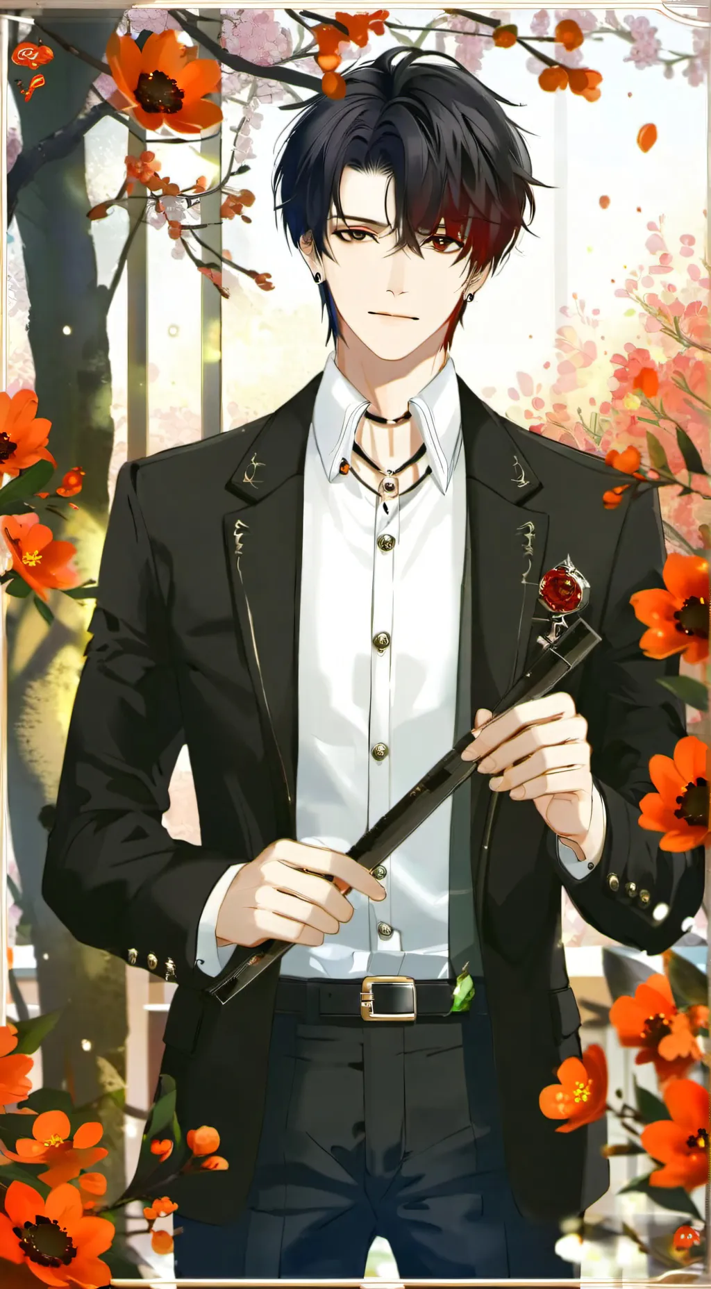 ai character: Max background
