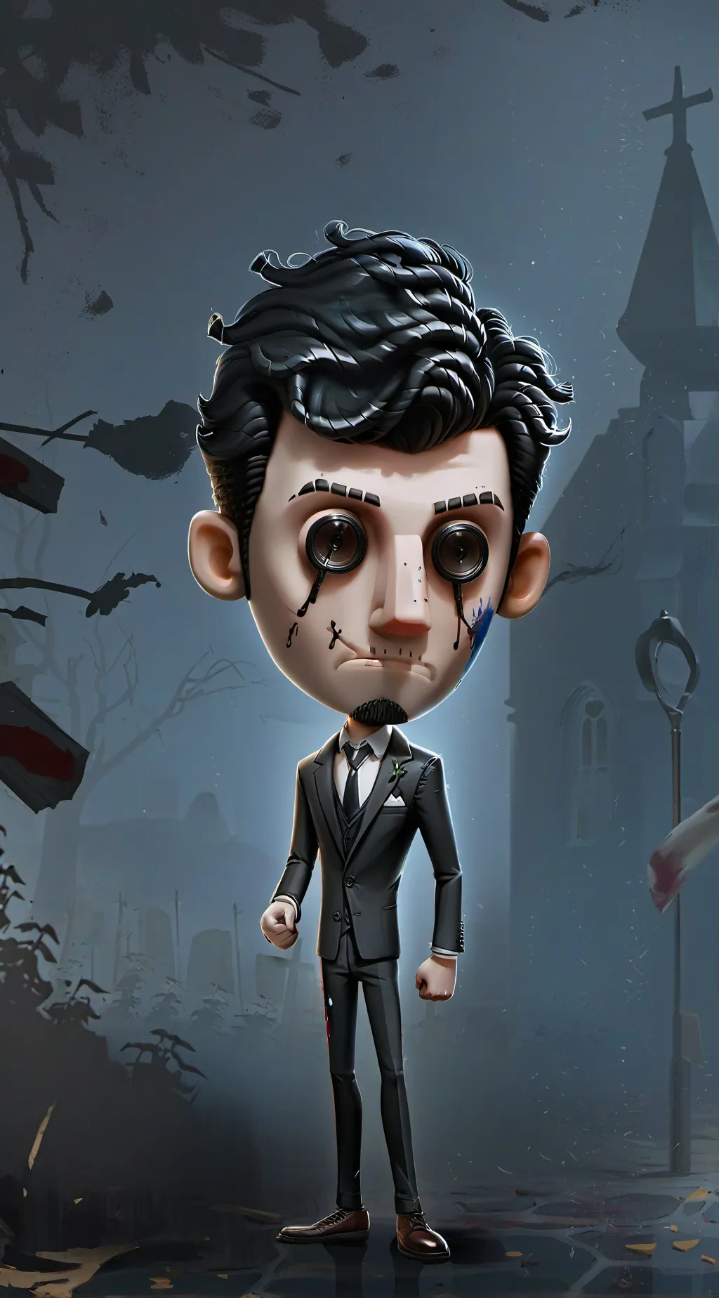 ai character: lumsden mamau Smit background