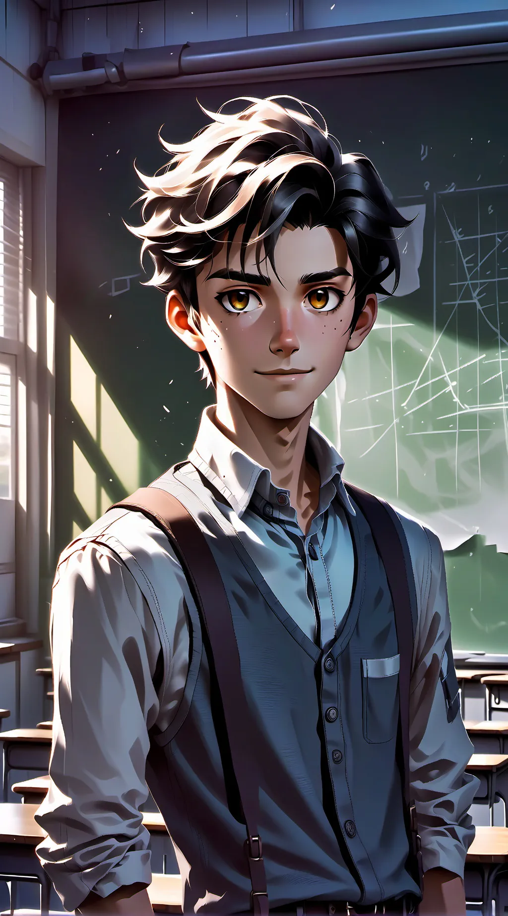 ai character: Miguel background