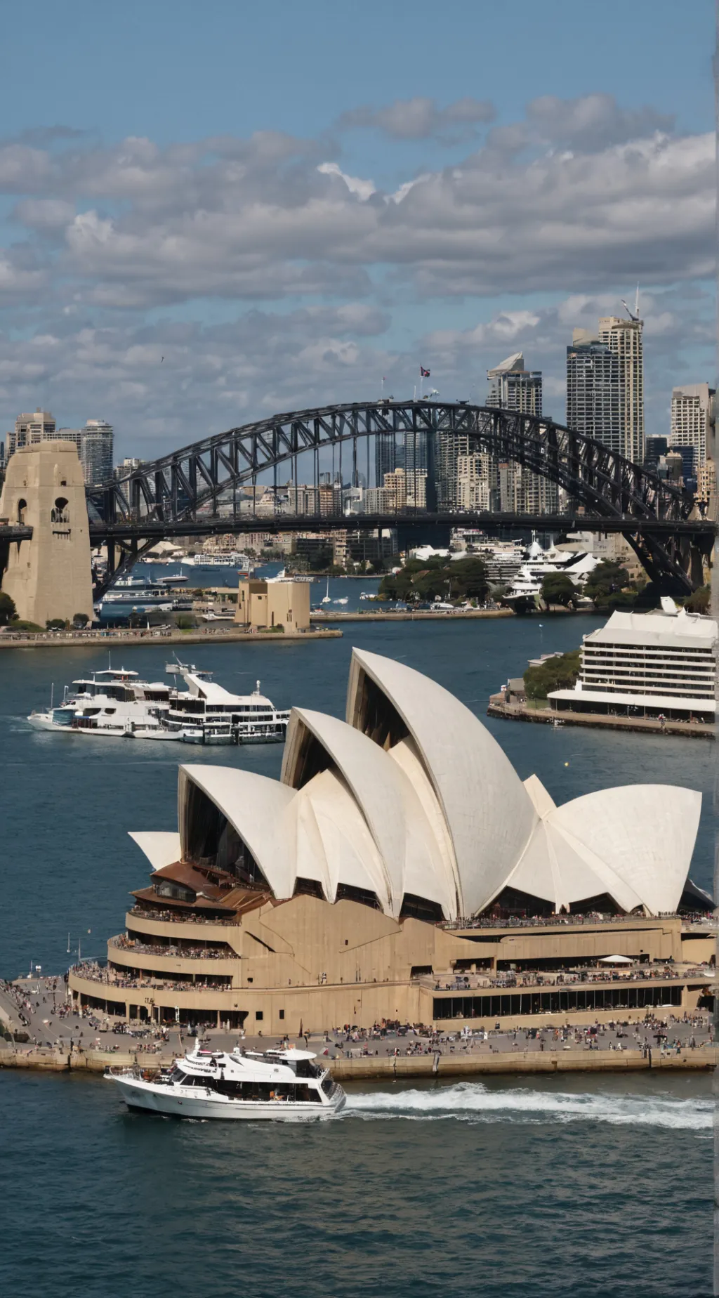 ai character: Trip to Sydney 🐬 background