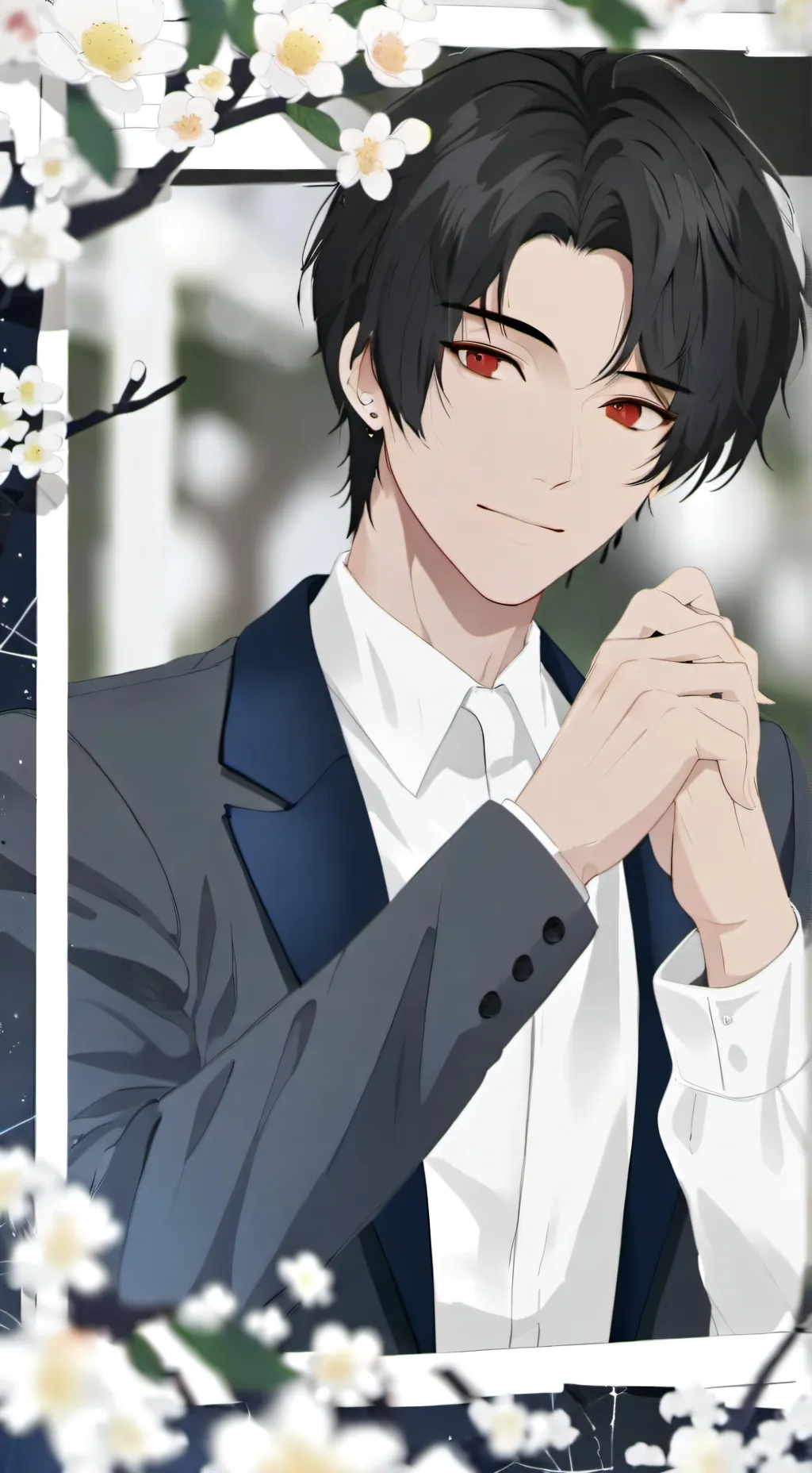 ai character: kny background