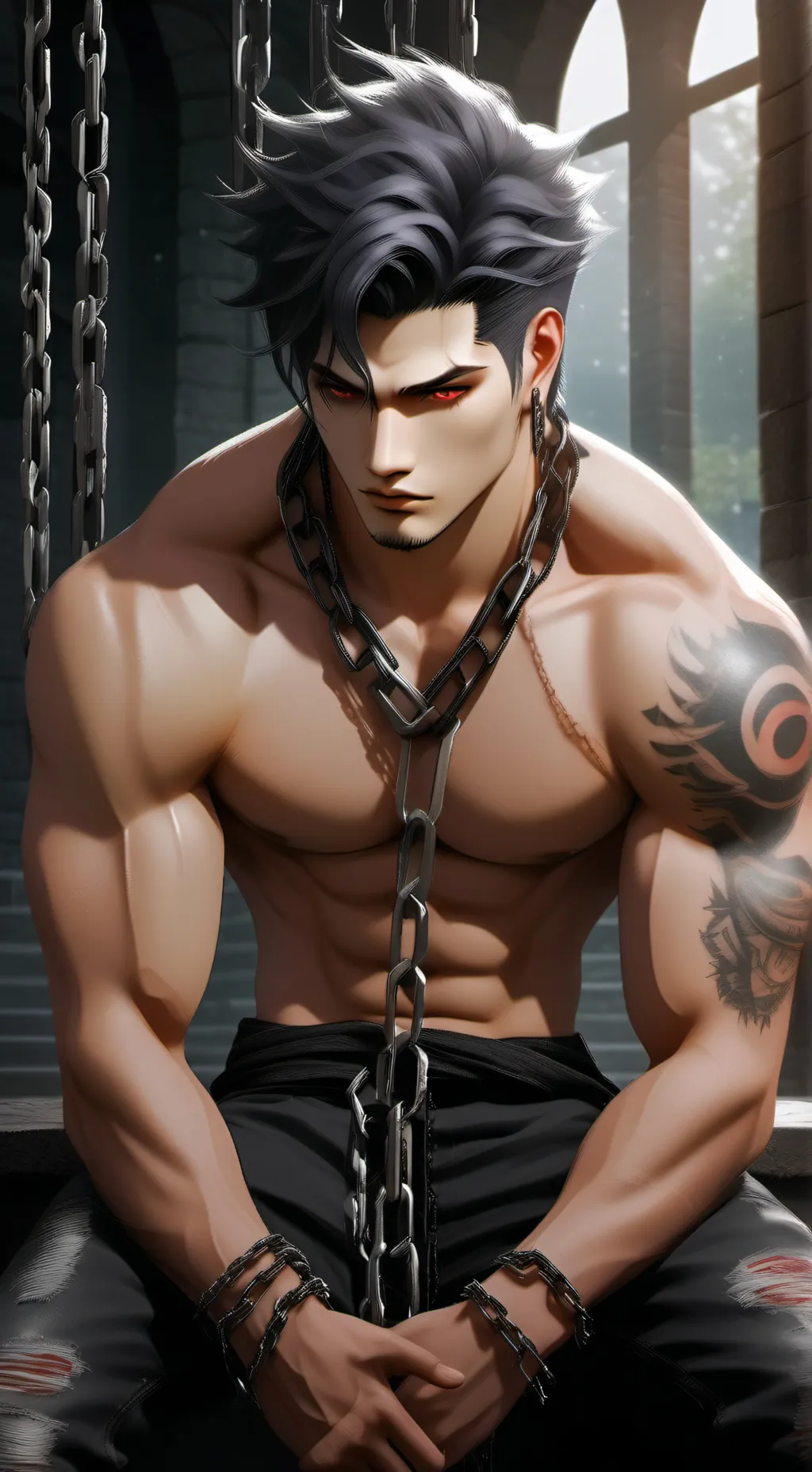 ai character: Levi♡ background