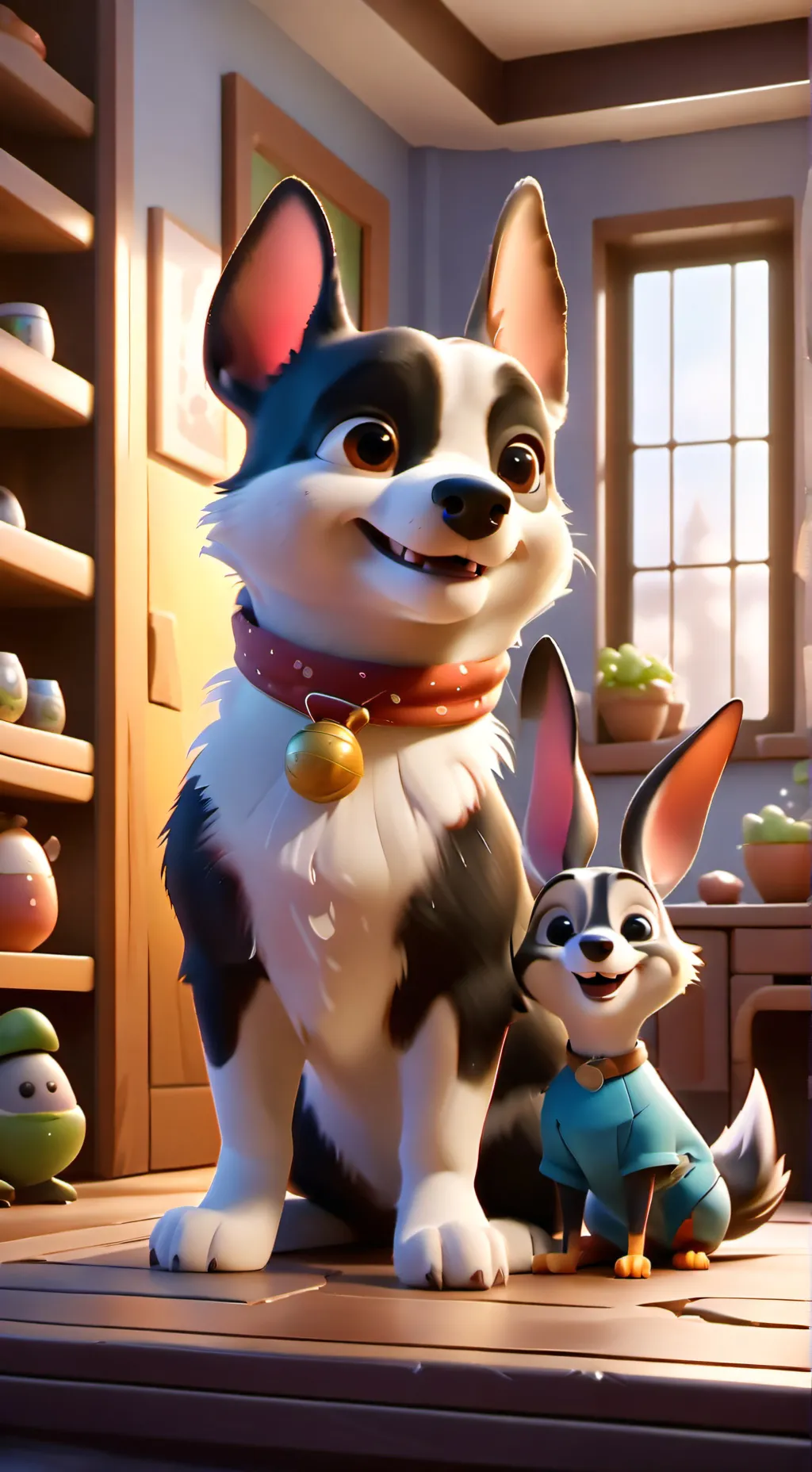 ai character: Superpets! background