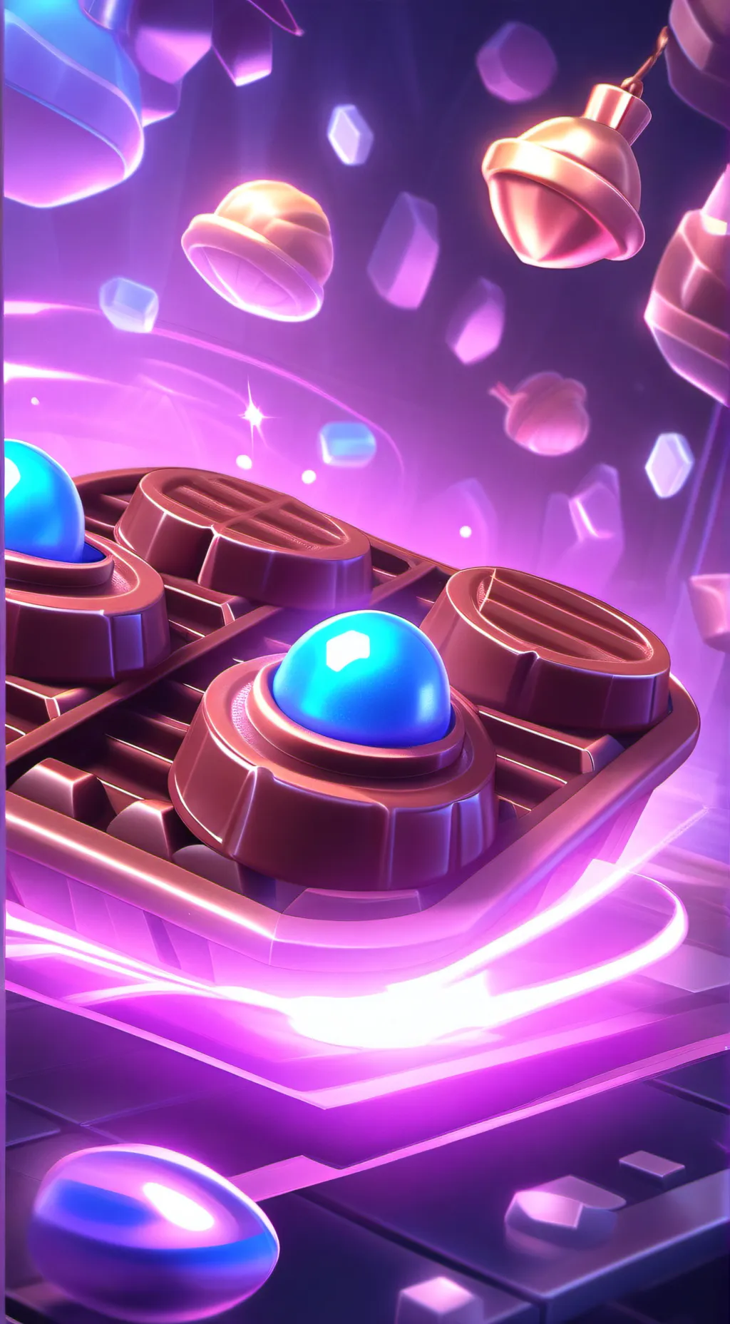 ai character: Dark Cacao Cookie background