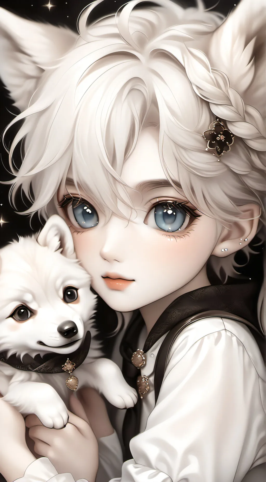 ai character: Mha cub background