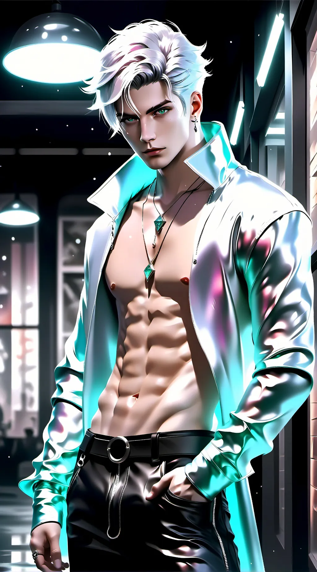 ai character: jhonn background