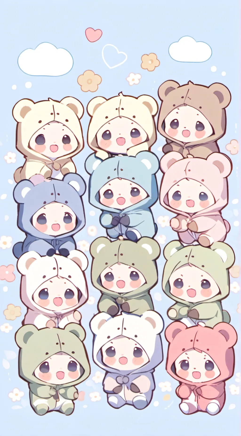 ai character: annoying babys  background