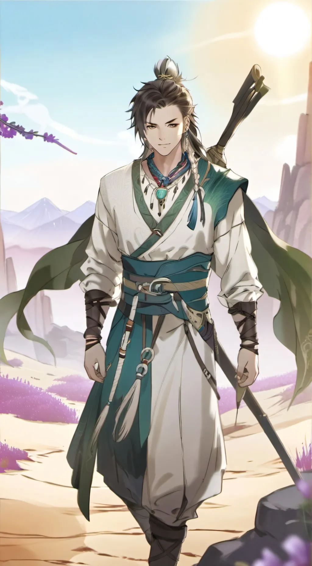 ai character: Thalen Marr background