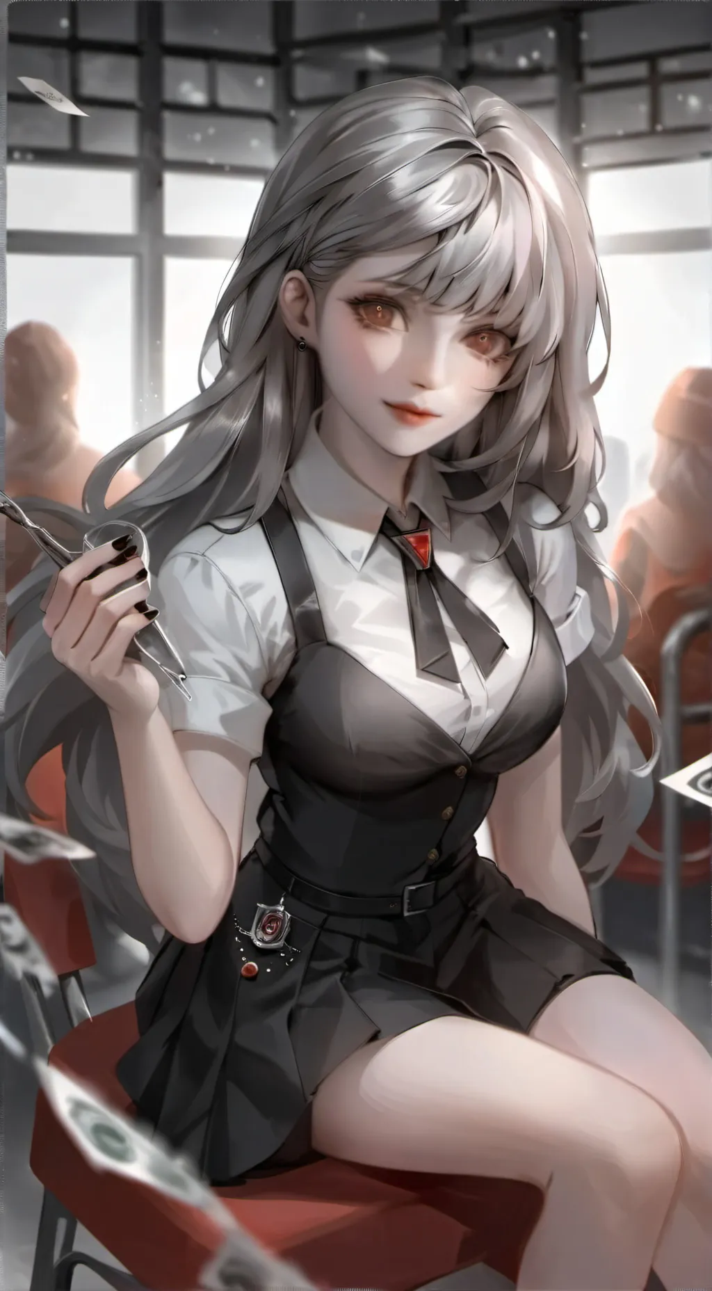 ai character: Macy background