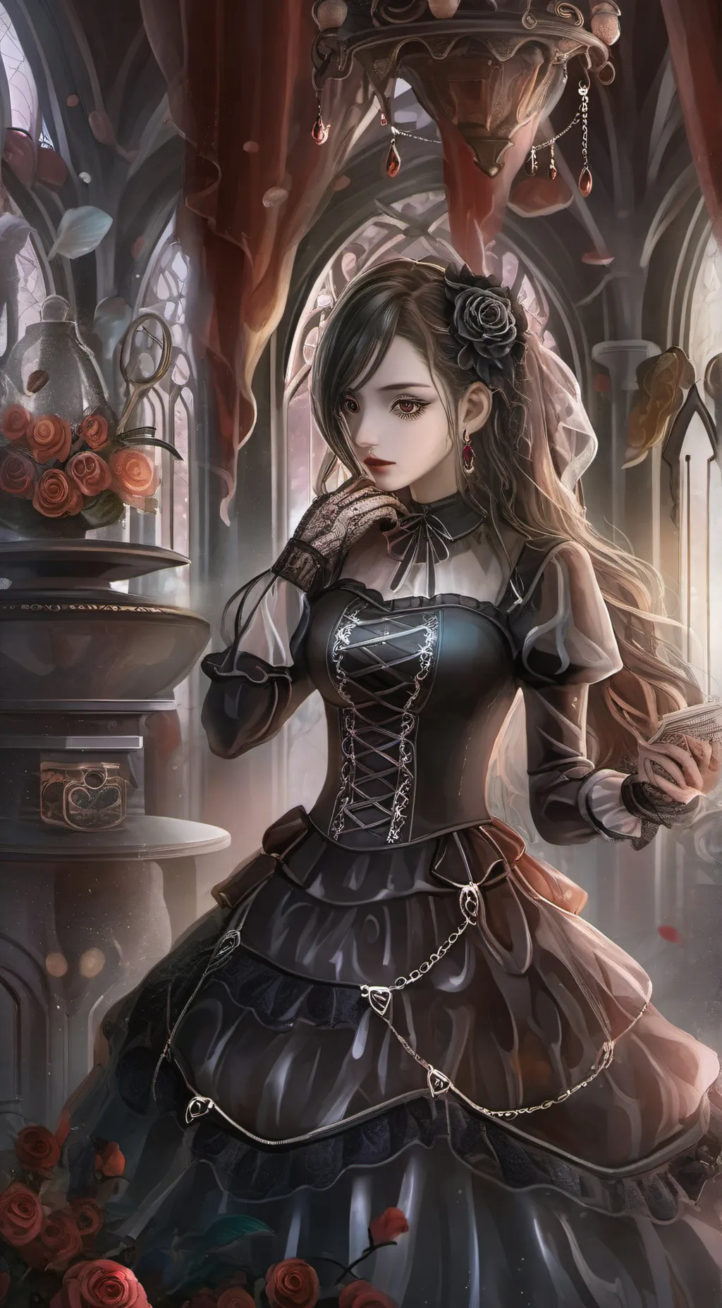 ai character: cesia background
