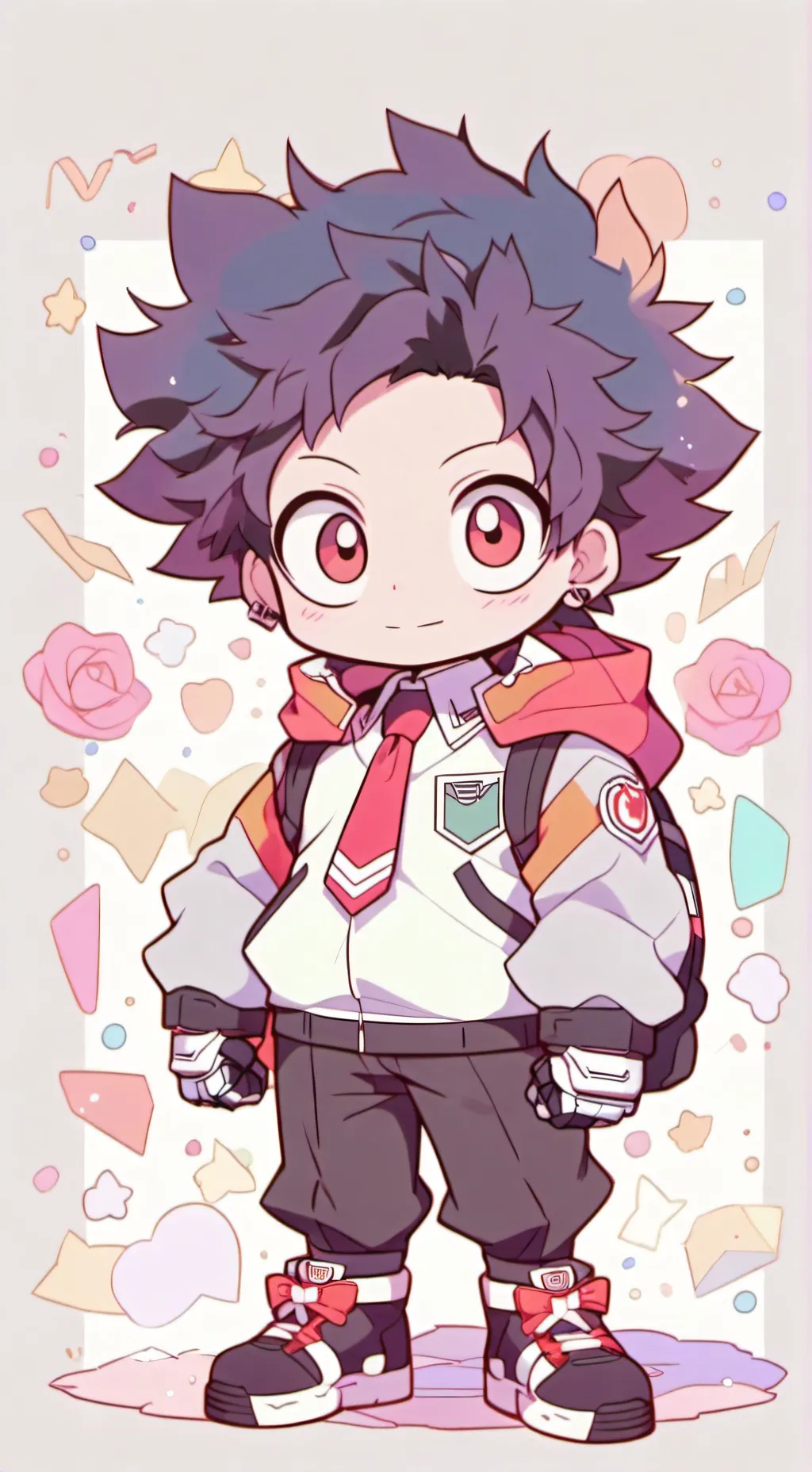 ai character: mha last background