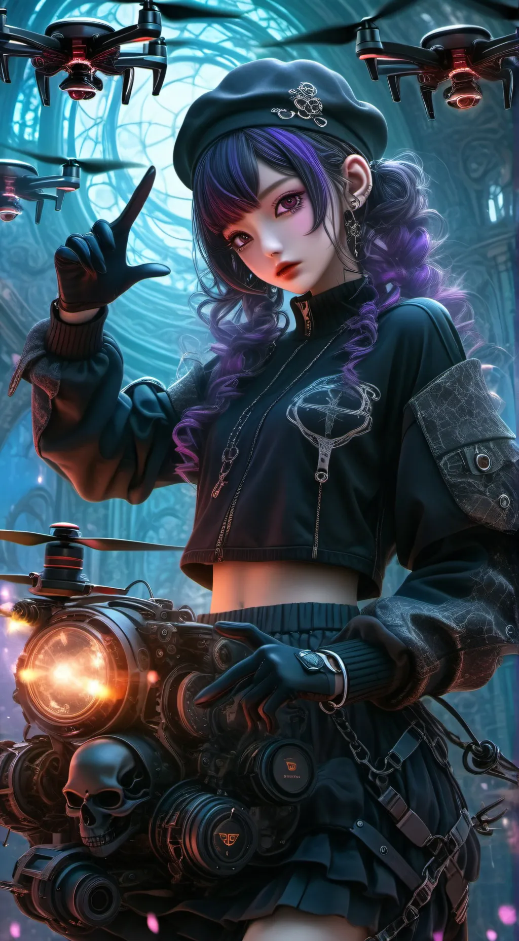 ai character: MD my first talkie background