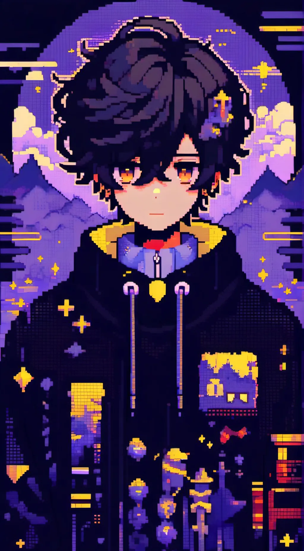 ai character: 🎆Jax🎆 background