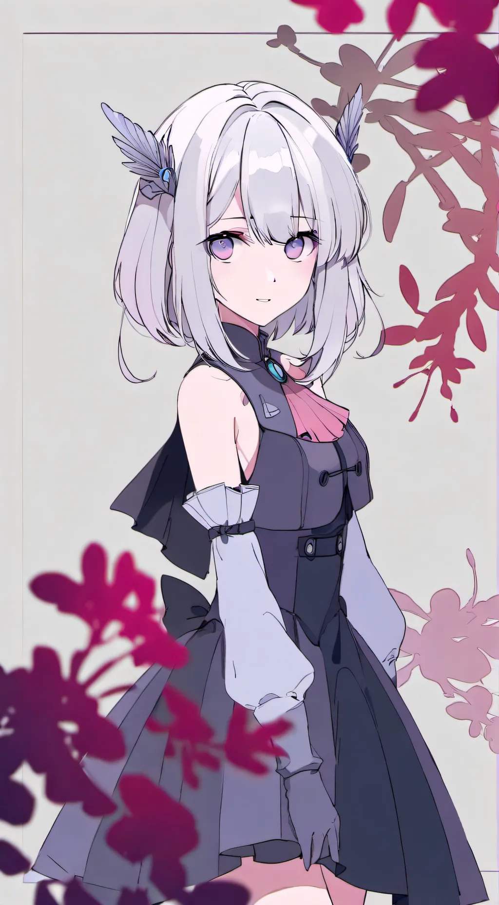 ai character: Вика background