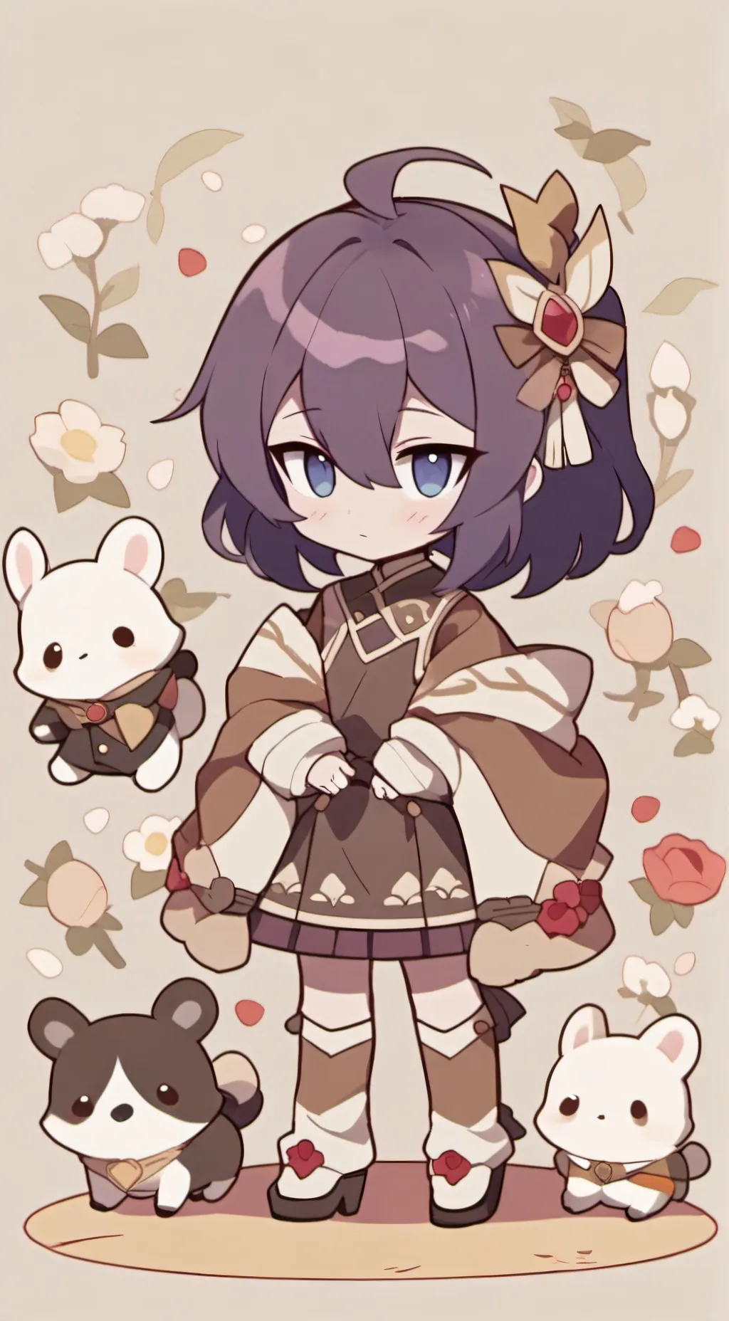 ai character: Romina  background