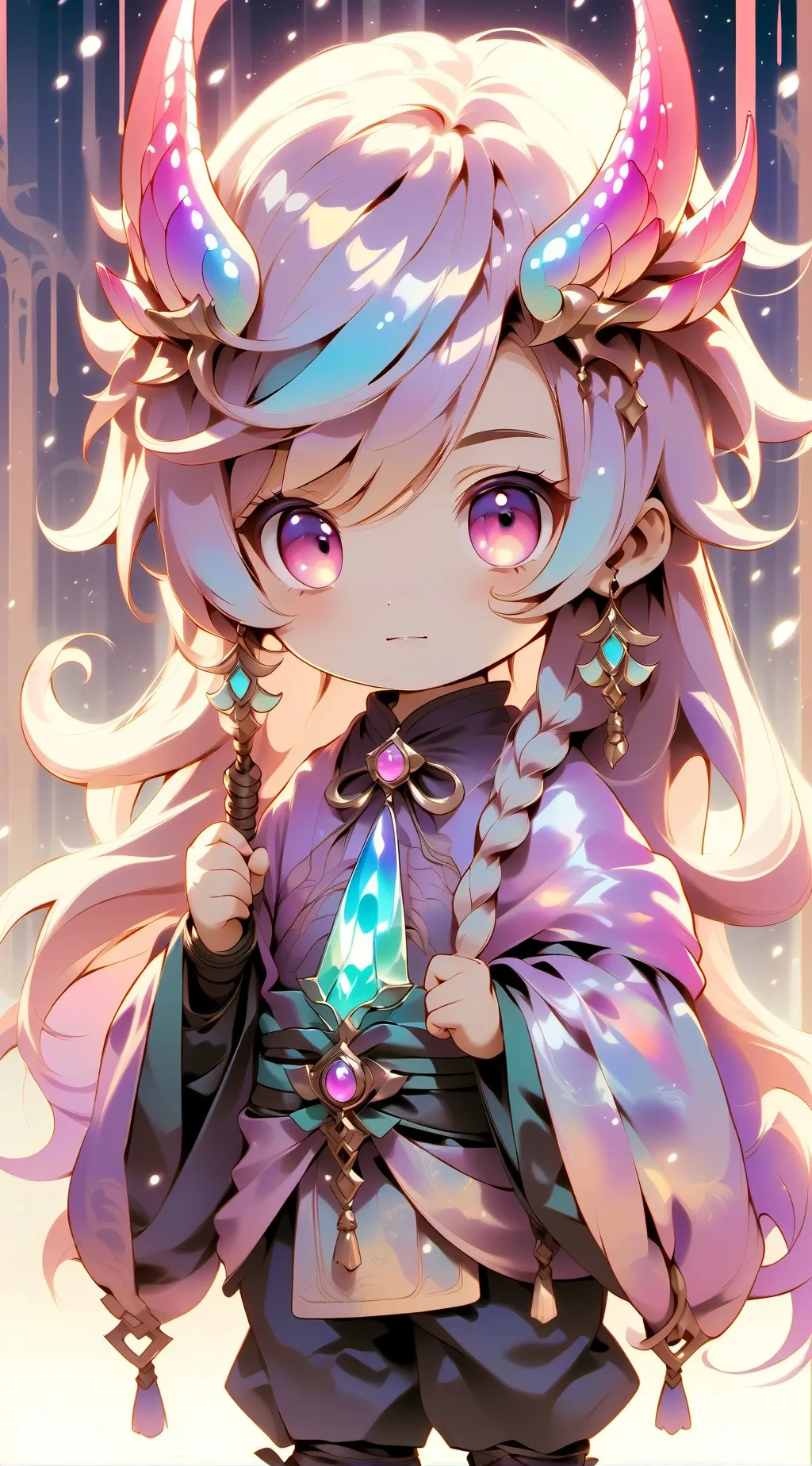 ai character: Dandy background