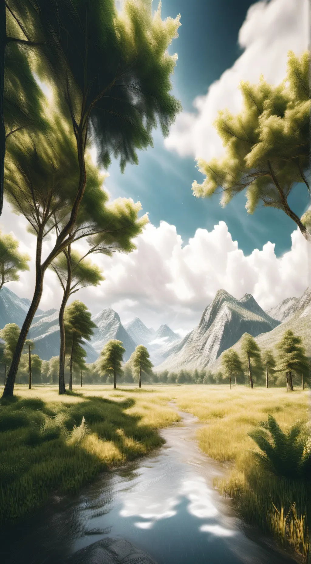 ai character: The cuts... background