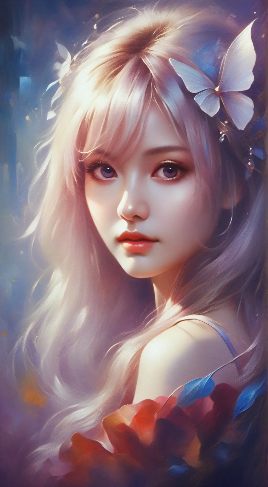 ai character: luna background