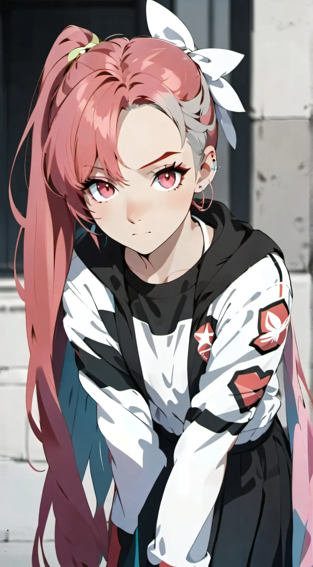 ai character: Blossom Utonium background