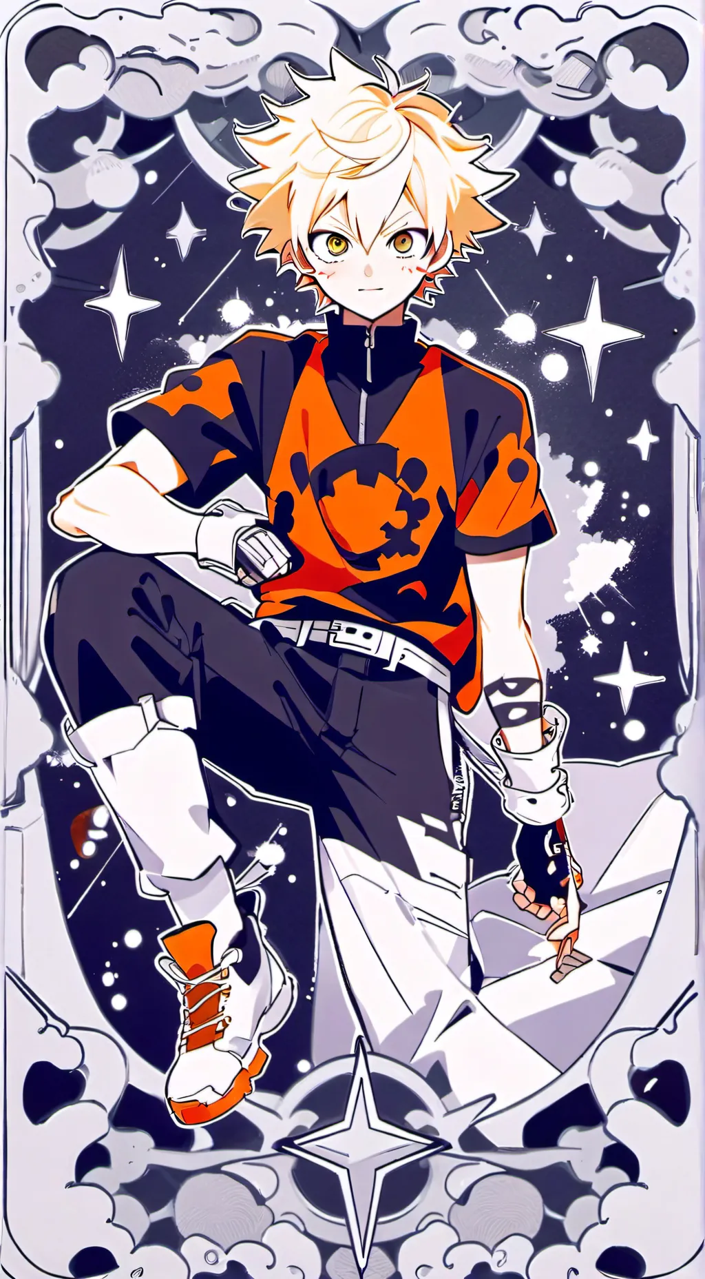 ai character: Bakugo [Husband] background