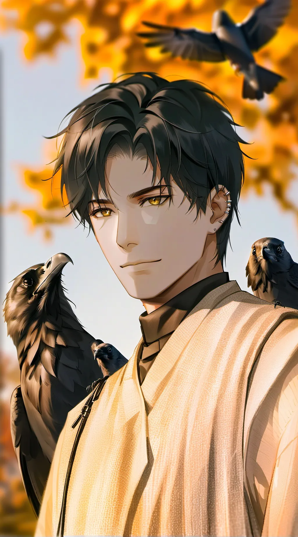 ai character: Kai background