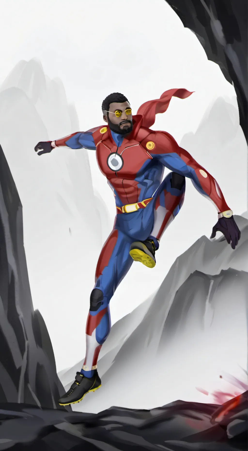 ai character: GL background
