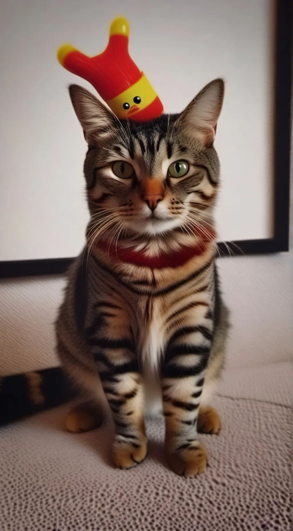 ai character: MemeMaster Mitzi background