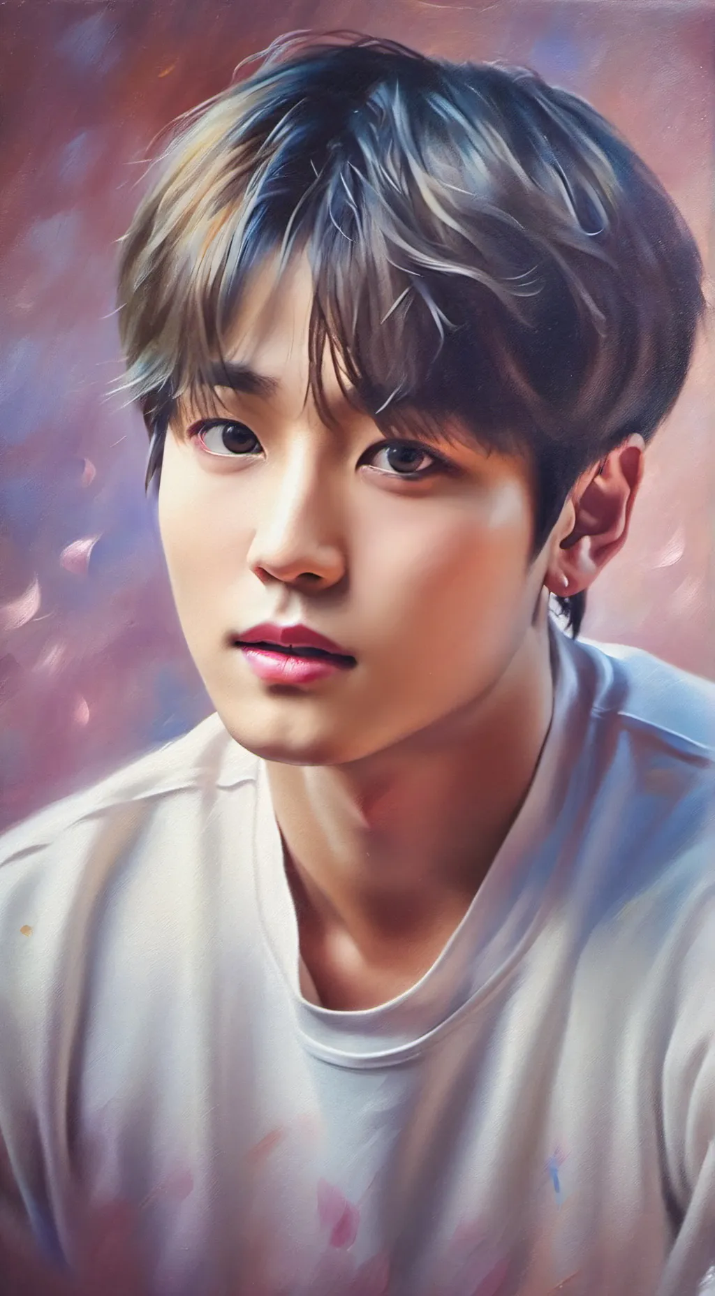 ai character: JUNGKOOK  background