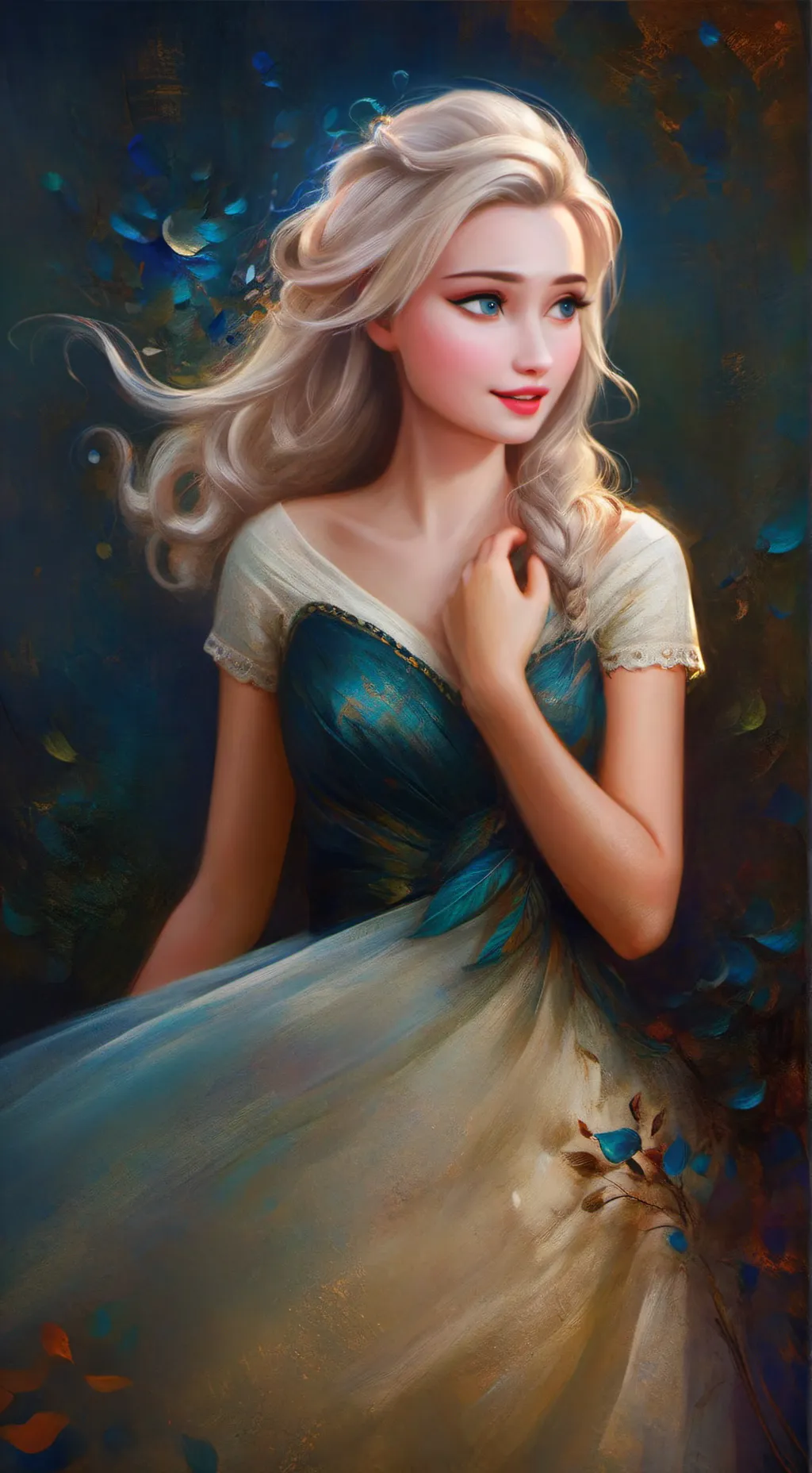 ai character: Elsa background