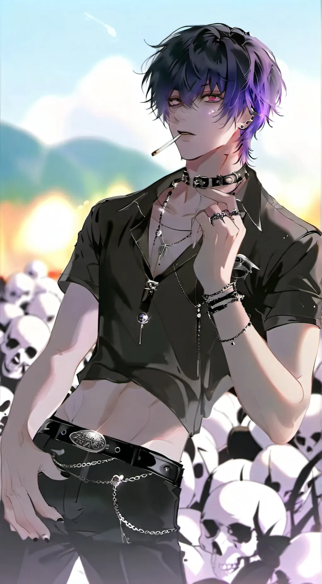 ai character: Max background