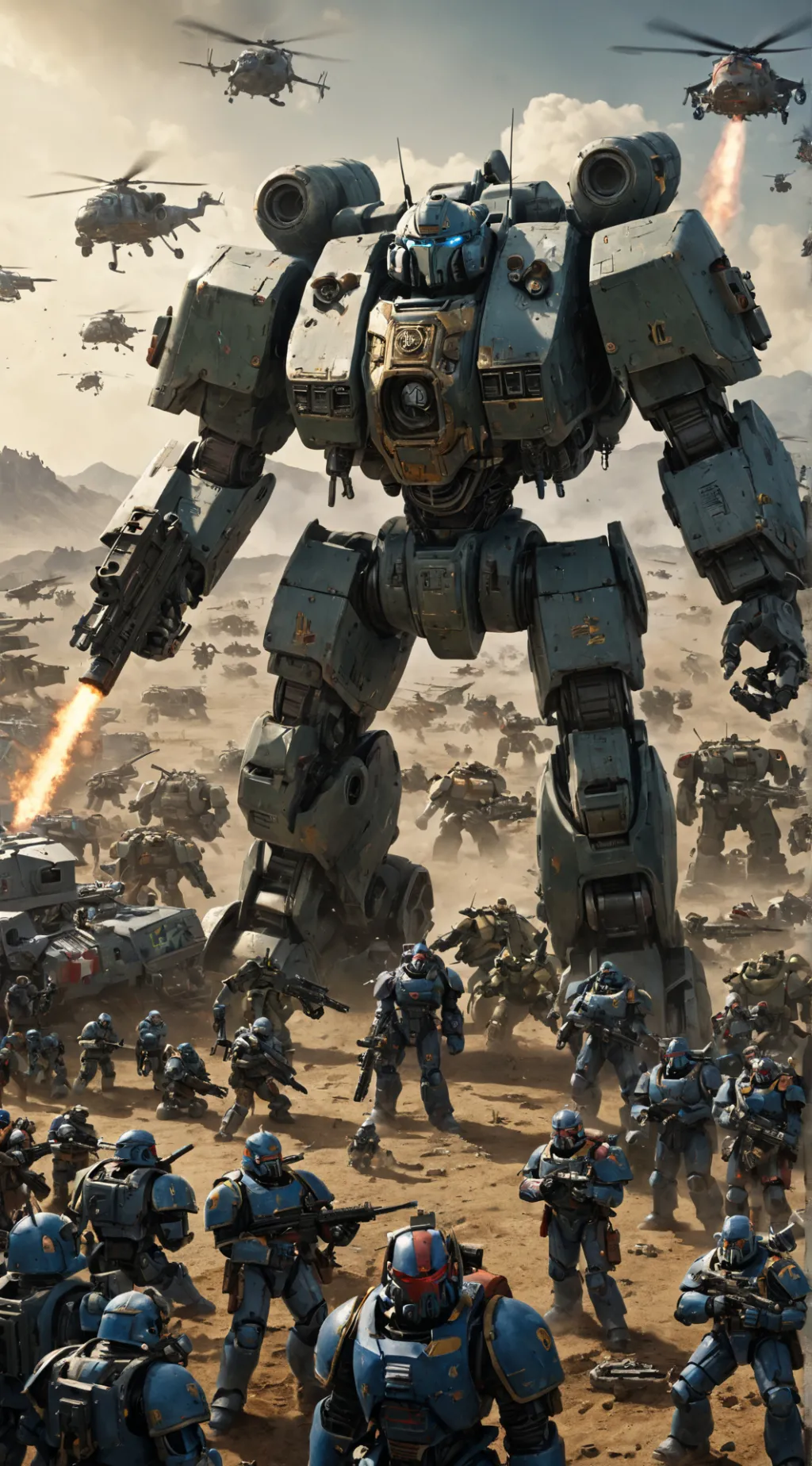 ai character: Warhammer  background