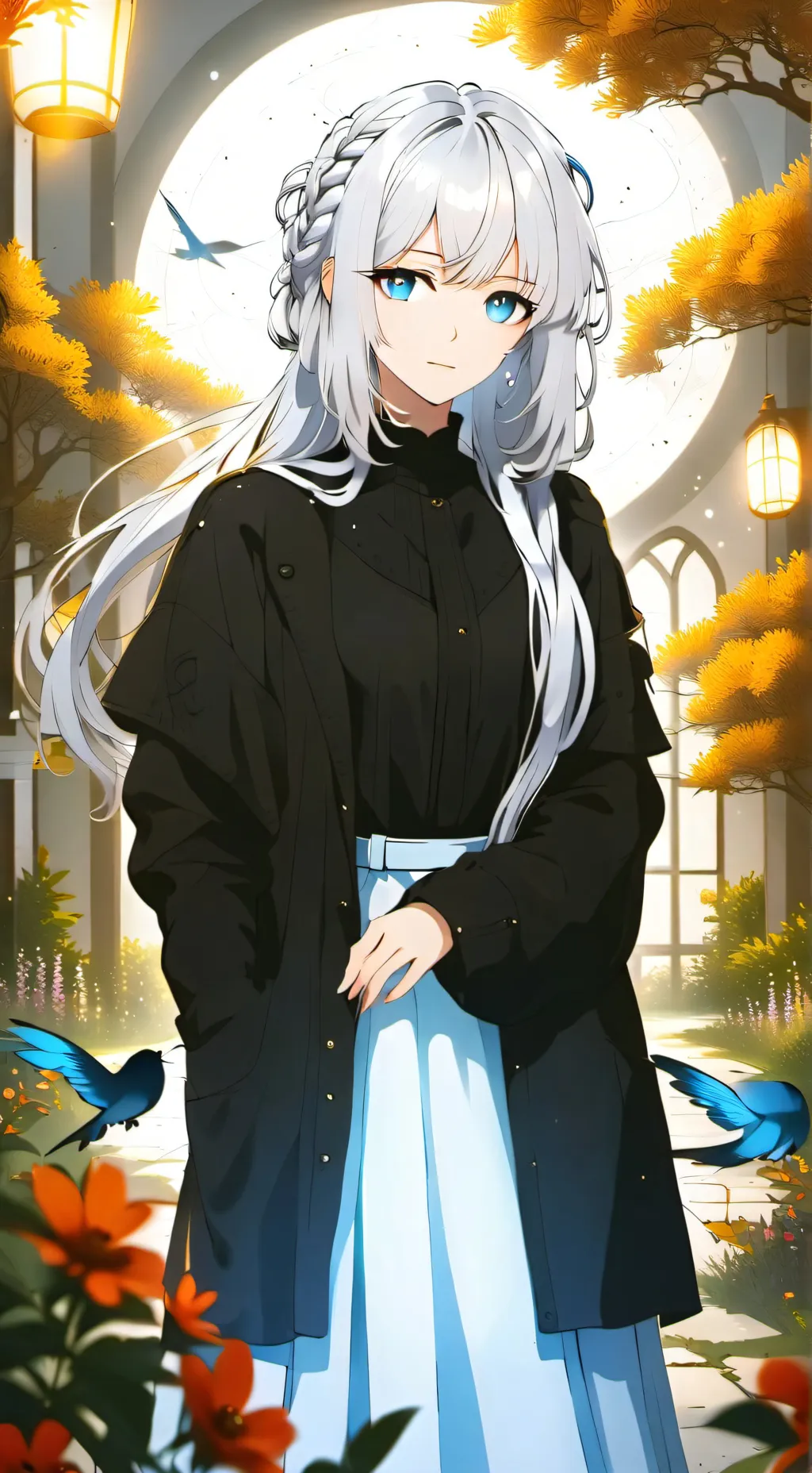ai character: Sophia background