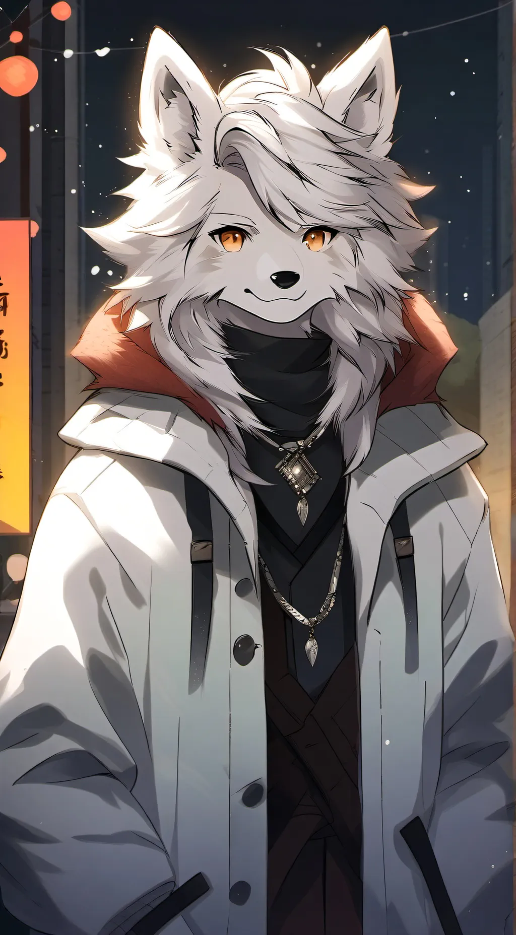 ai character: The hunt a Brobg background