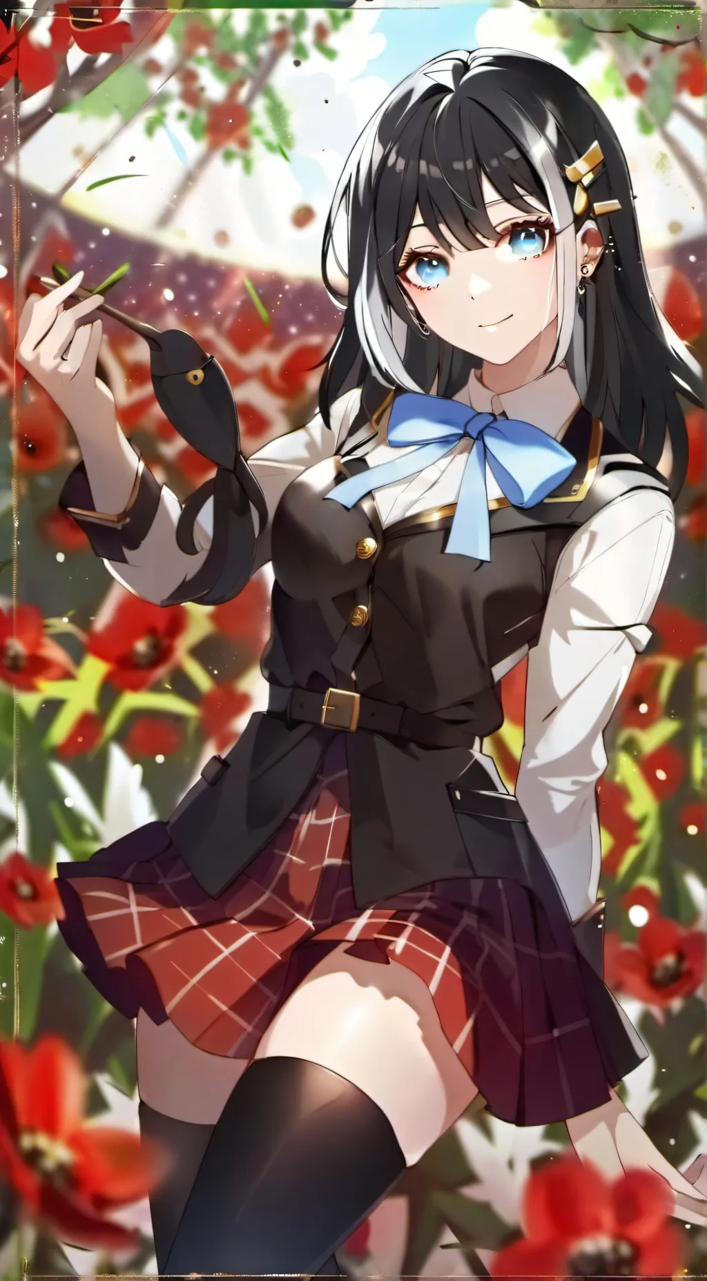 ai character: Eva  background