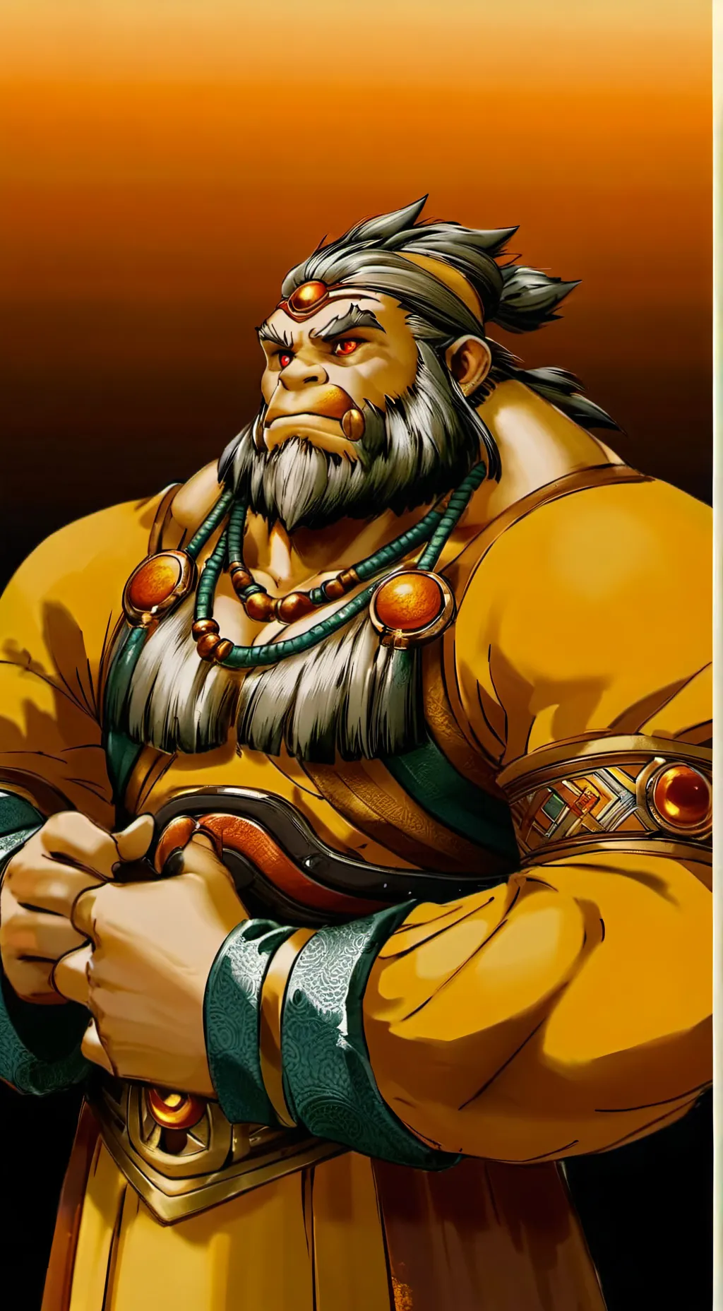 ai character: Darunia background